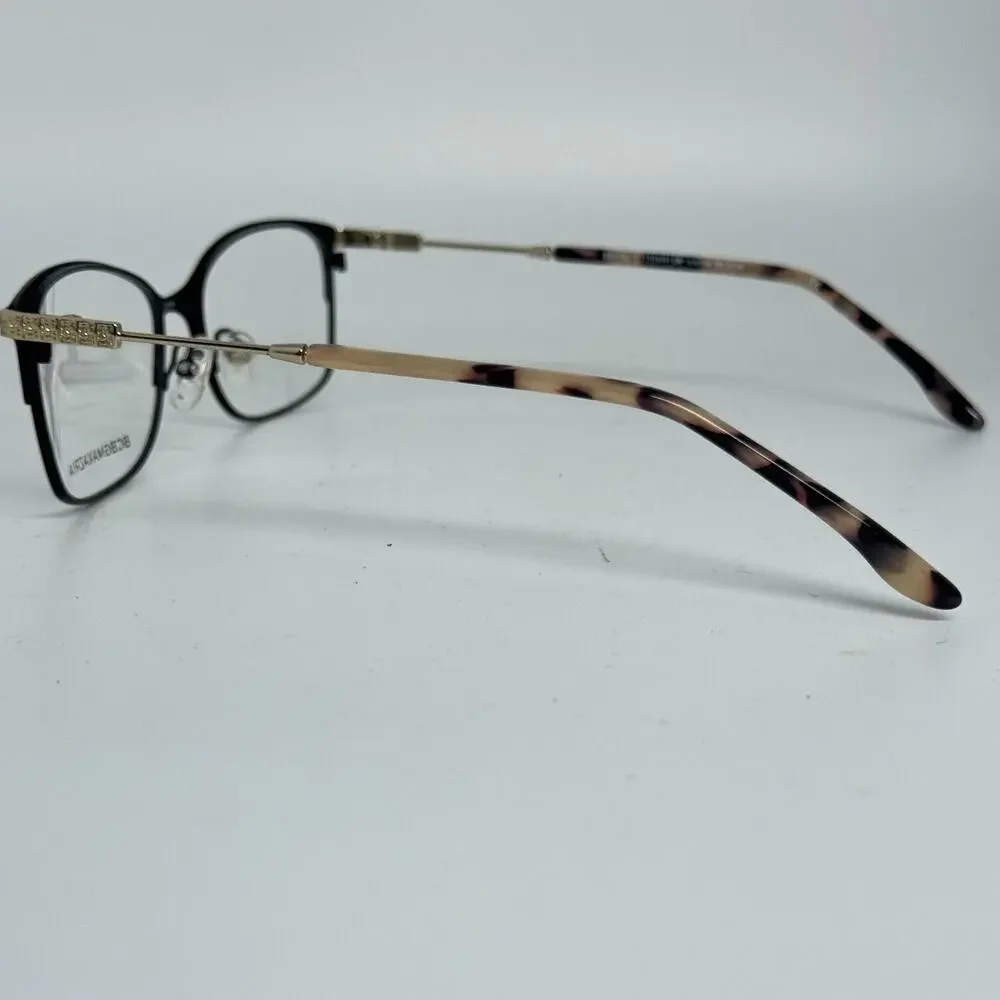 BCBGMAXAZRIA Anita Black Eyeglasses Frame 52-16-130mm B36mm H17601‎